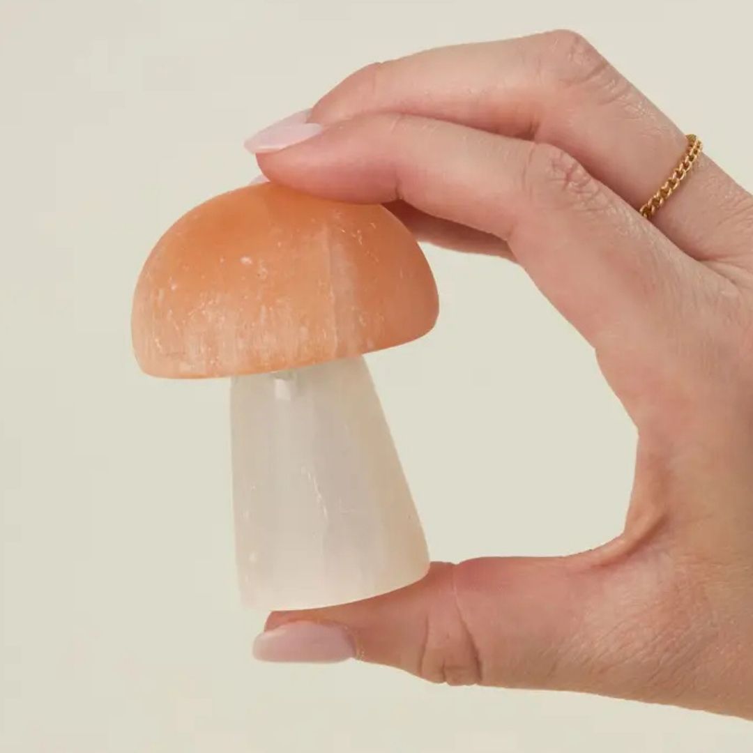 Selenite Mushroom