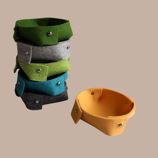 MINI Handmade Felt Bowl