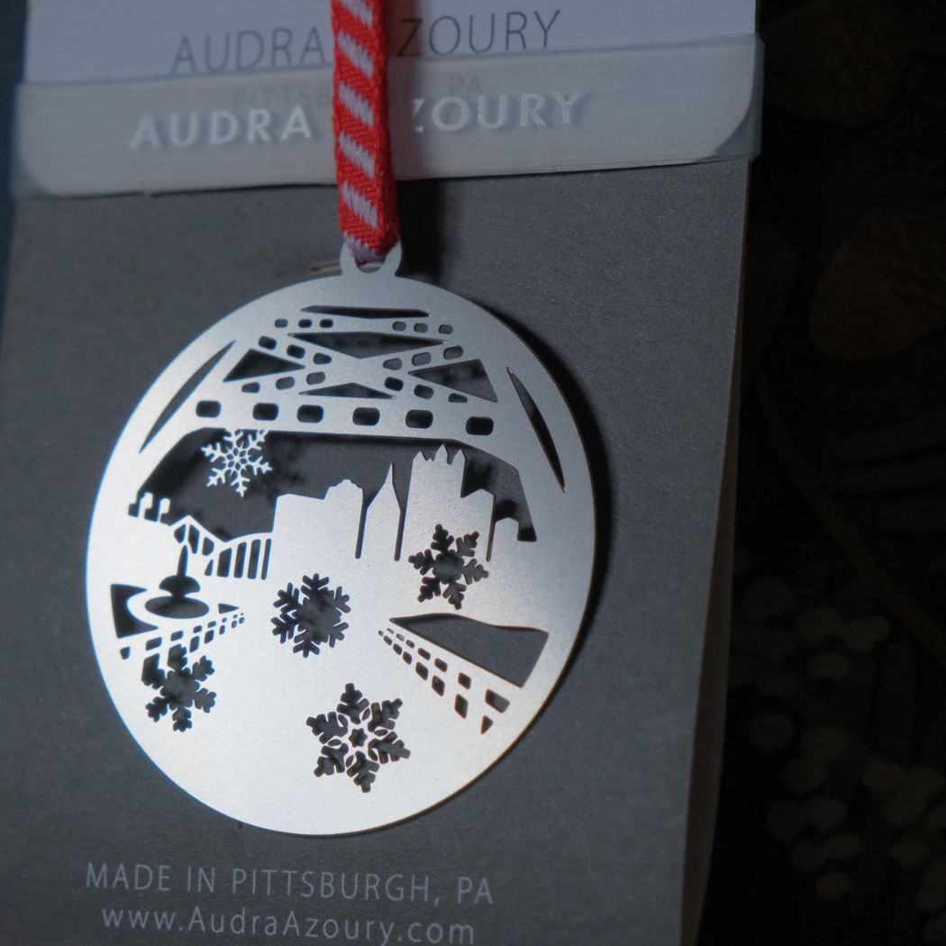 Audra Azoury Pittsburgh Ornaments