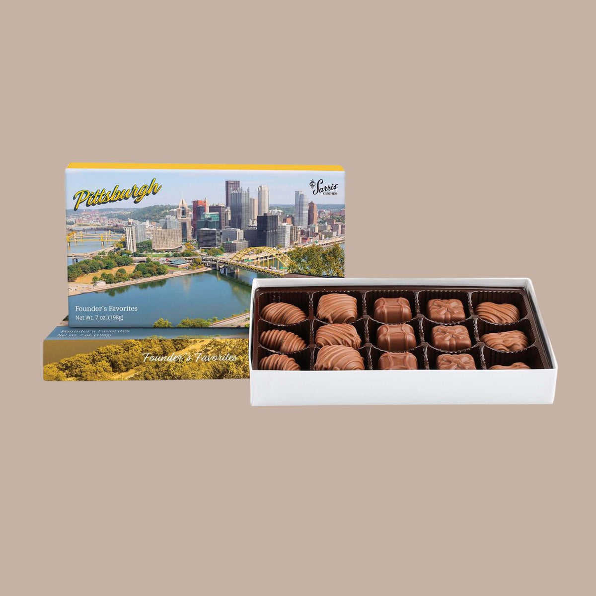 City of Bridges Milk Chocolate Assortment