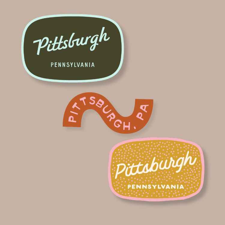 Custom Pittsburgh Stickers