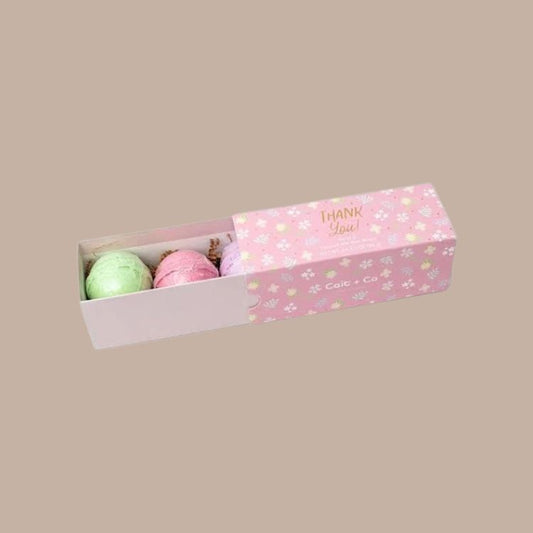 Set of 3 Bath Bombs - Thank You