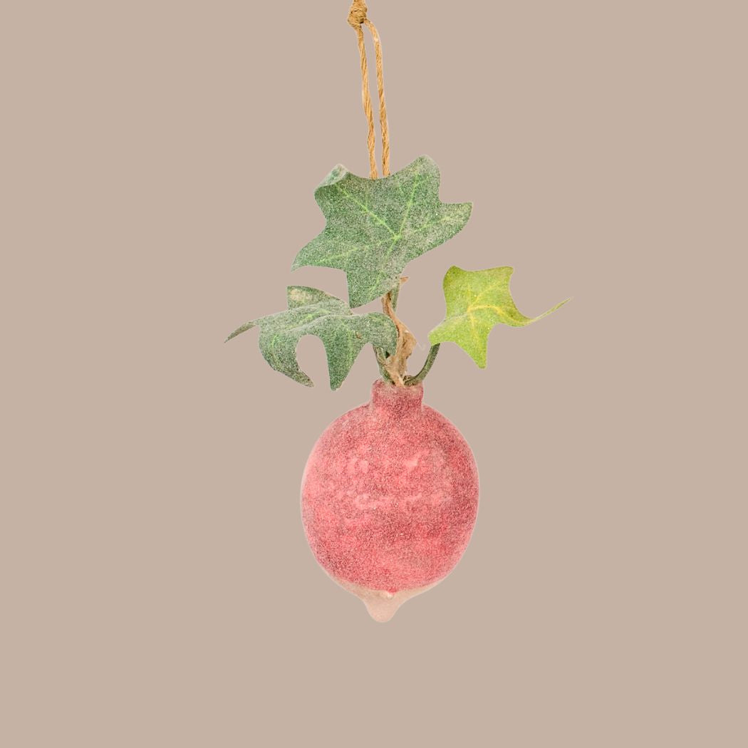 Glass Veggie Ornaments