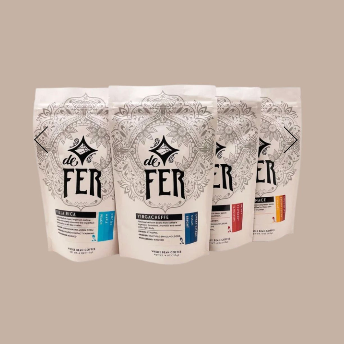 Eliza Furnace Blend Ground Coffee- De Fer Pittsburgh 4oz Bag