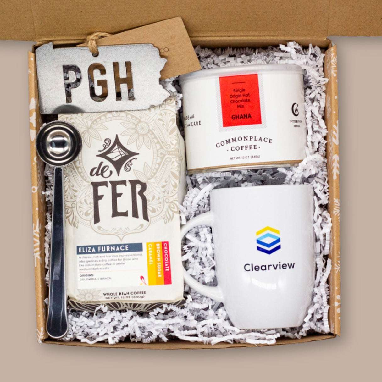 Clearview Local Coffee Holiday Gift Box-KINSHIP GIFT CUSTOM CLIENT-KINSHIP GIFT
