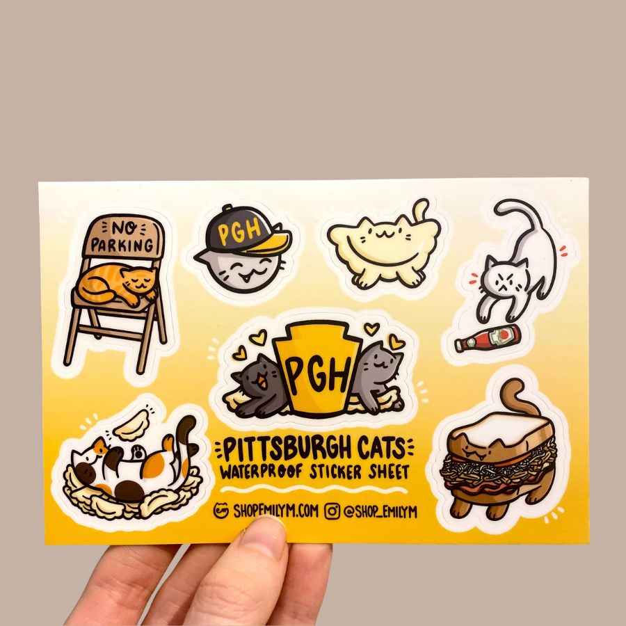 Emily M Pittsburgh Stickers