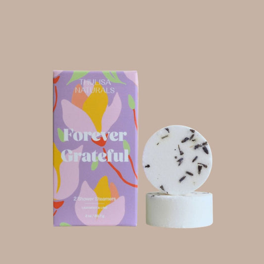 Lavender Lime Shower Steamers - Set of 2 - Forever Grateful