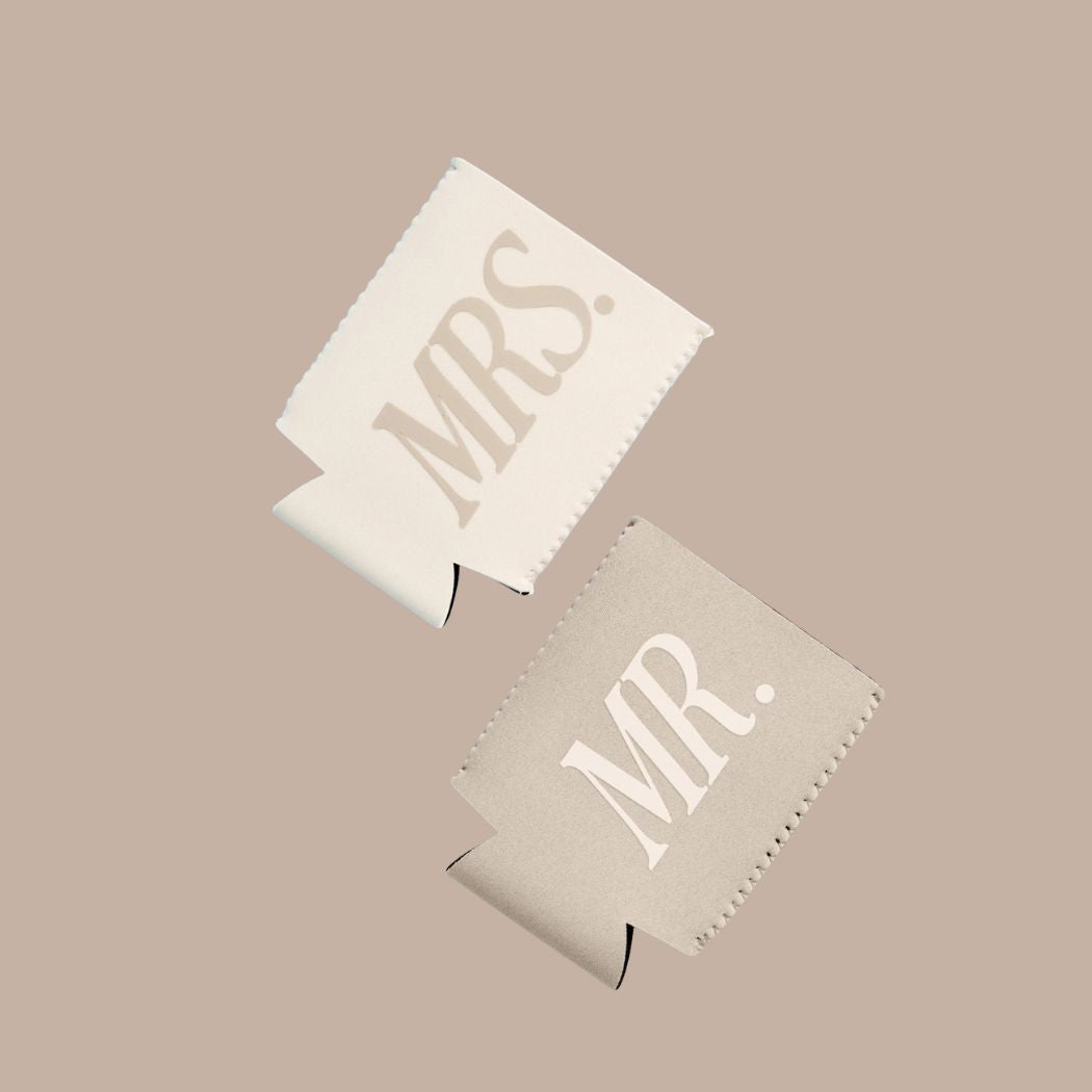 Mr and Mrs Koozie Set