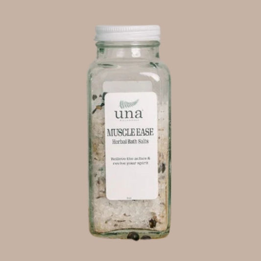 Muscle Ease Herbal Bath Salts-Box Builder Item-Una Biologicals-KINSHIP GIFT