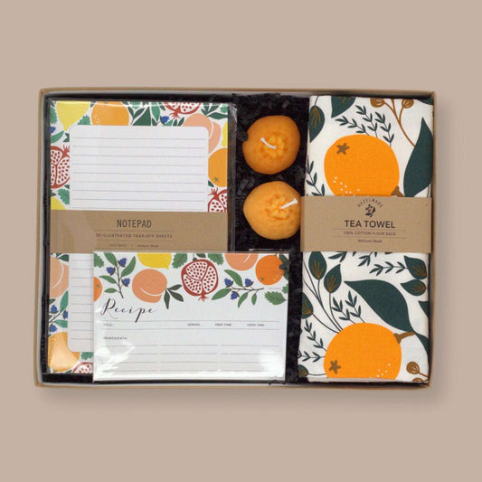 Orange Fresh Kitchen Gift Box - KINSHIP GIFT - Housewarming Gift - KINSHIP GIFT -  - Pittsburgh - gift - boxes - gift - baskets - corporate - gifts - holiday - gifts