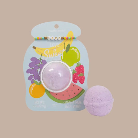 Friendship Bracelet Bath Bomb - Love Is Sweet