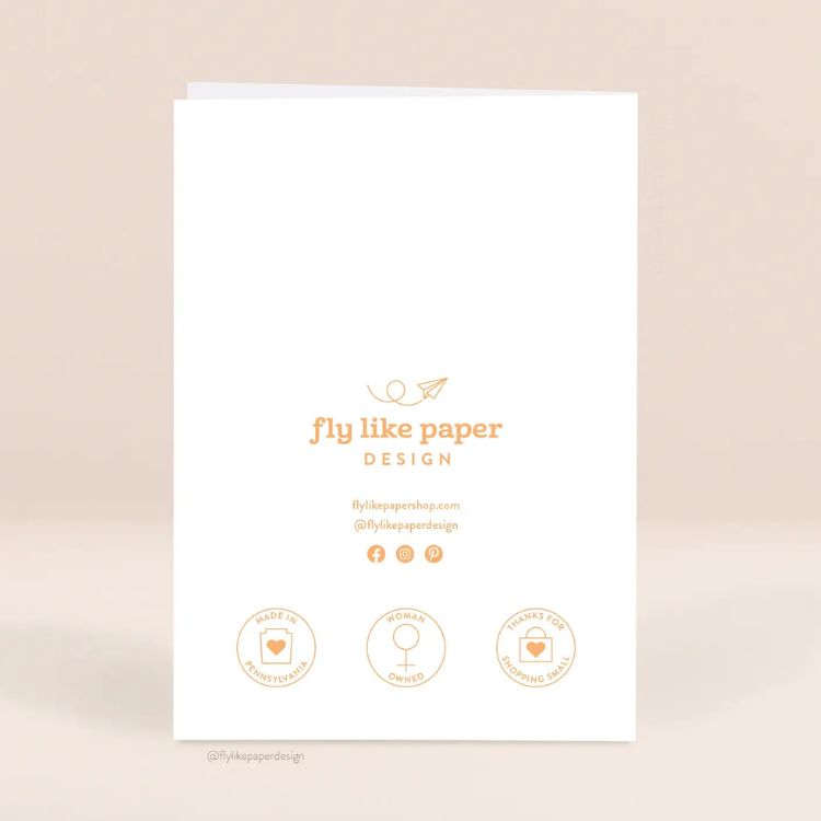 Fly Like Paper Design Greeting Cards