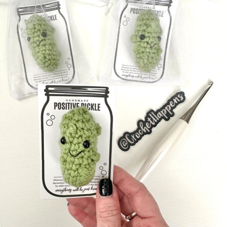 Crochet Positive Pickle