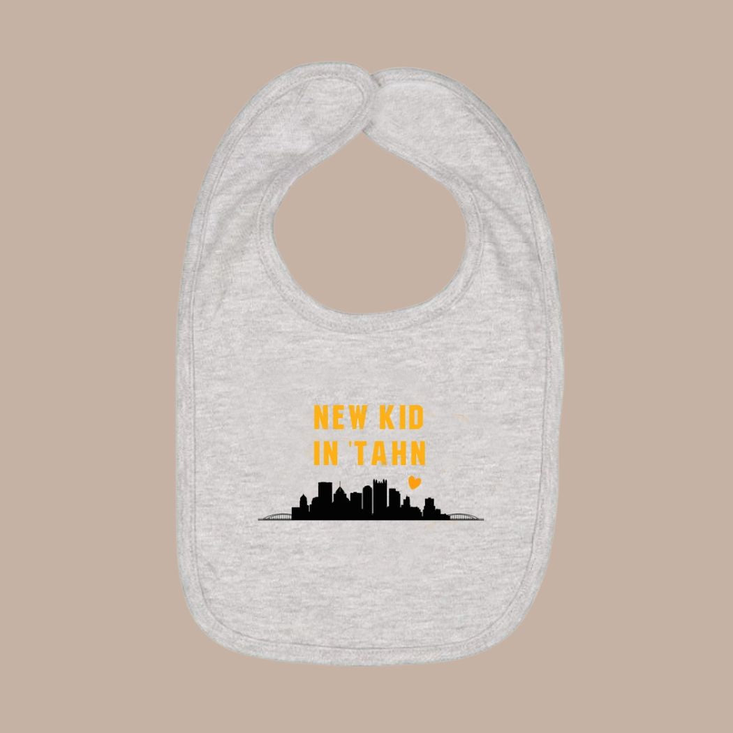 New Kid in Tahn Pittsburgh Baby Bib
