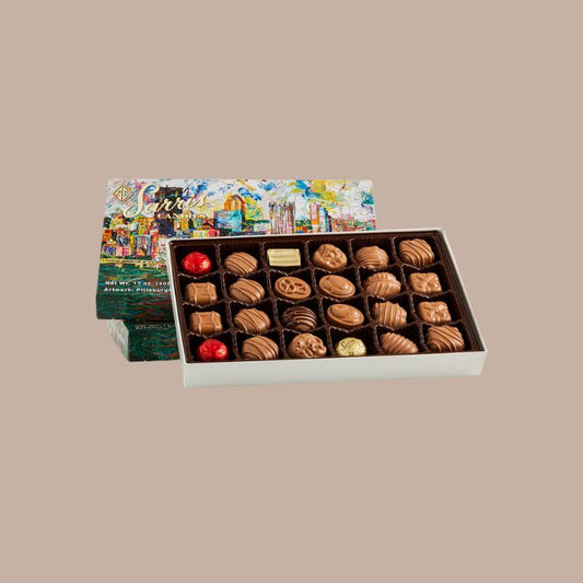 Pittsburgh Skyline Milk Chocolate Assortment
