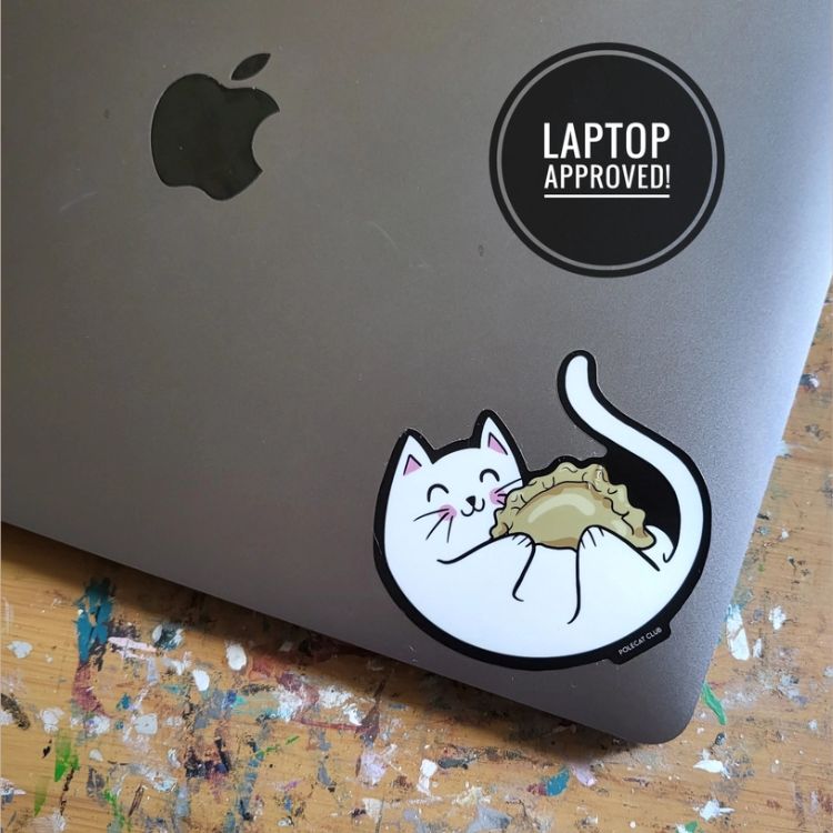 Cat Pierogi Sticker