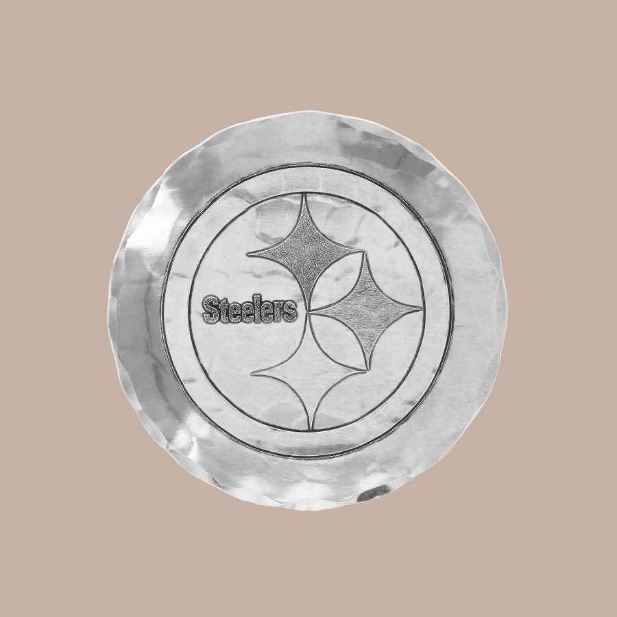 Pittsburgh Steelers Logo Metal Coaster