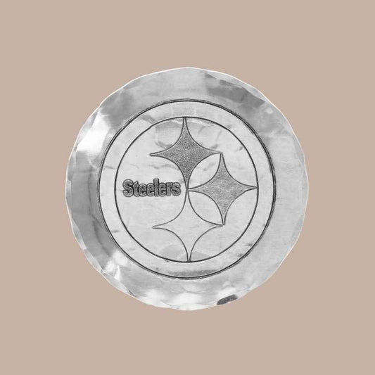 Pittsburgh Steelers Logo Metal Coaster