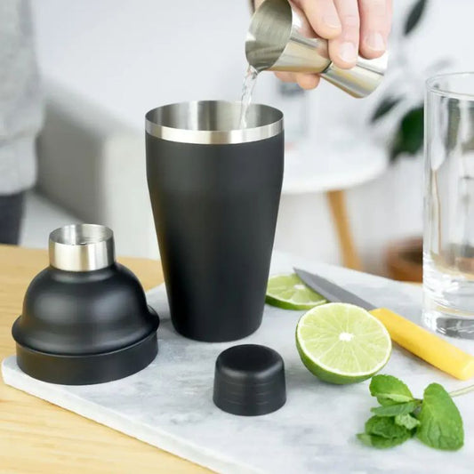 Matte Black Cocktail Shaker