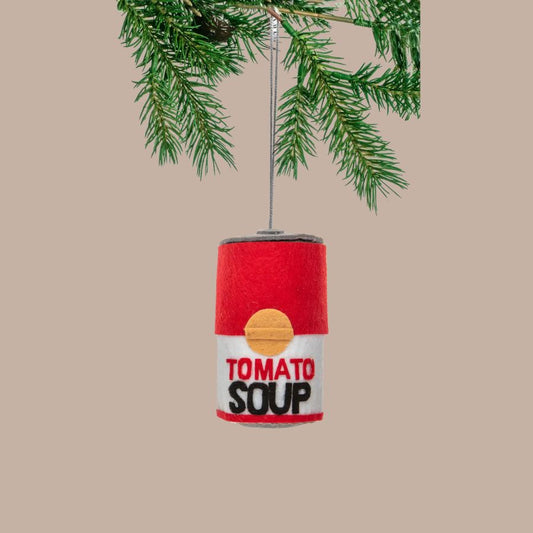 Tomato Soup Felt Ornament