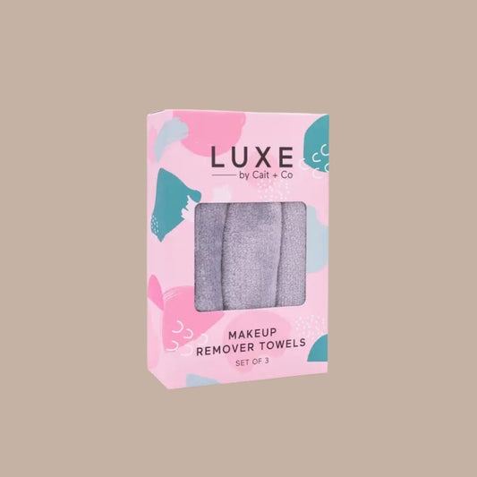 Luxe Makeup Remover Towels (Set of 3)