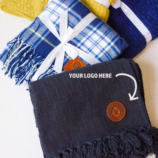 Throw Blankets (Customizable)-KINSHIP + Left Grain-KINSHIP GIFT