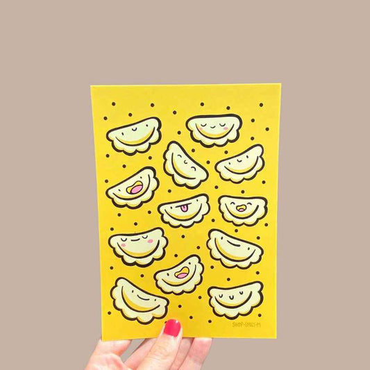 Pierogi Pals Print