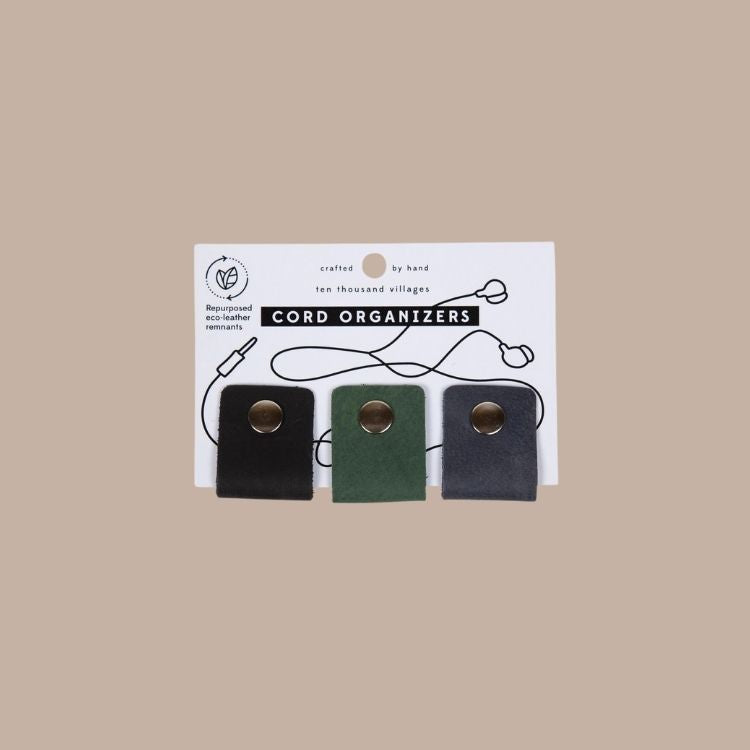 Leather Cord Organizers