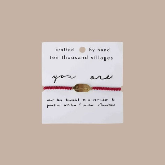 Affirmation Bracelet - You Are Loved
