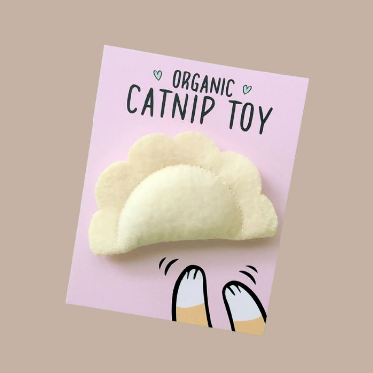 Catnip Pierogi Cat Toy