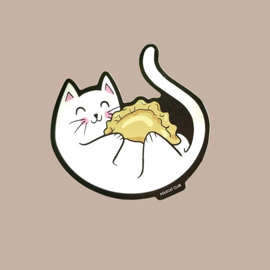 Cat Pierogi Sticker