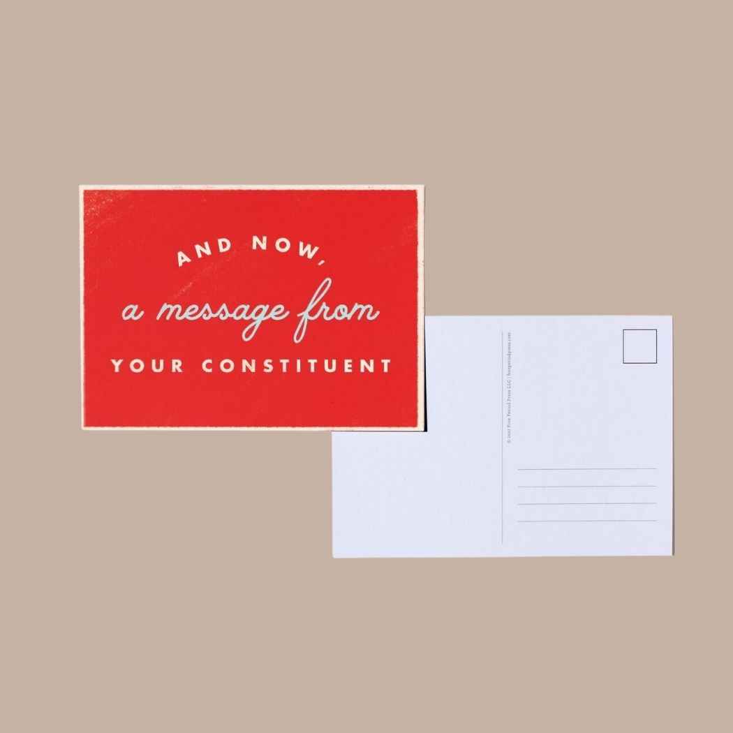 Constituent Postcard