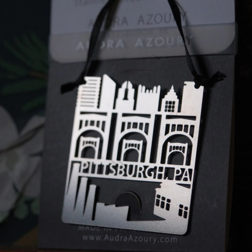 Audra Azoury Pittsburgh Ornaments