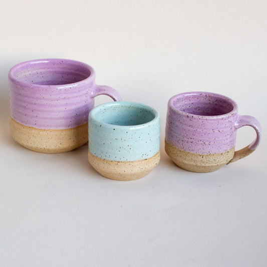 Light Blue Cortado Cup