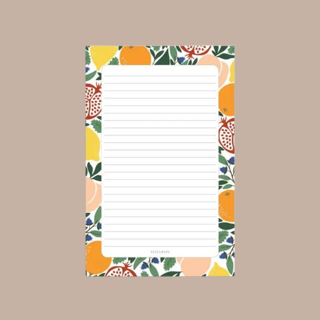 Fruits Memo Pad - Hazelmade - Box Builder Item - KINSHIP GIFT - Desk Essentials, hazelmade, housewarming, LDT:GW:RESTRICT, office - Pittsburgh - gift - boxes - gift - baskets - corporate - gifts - holiday - gifts