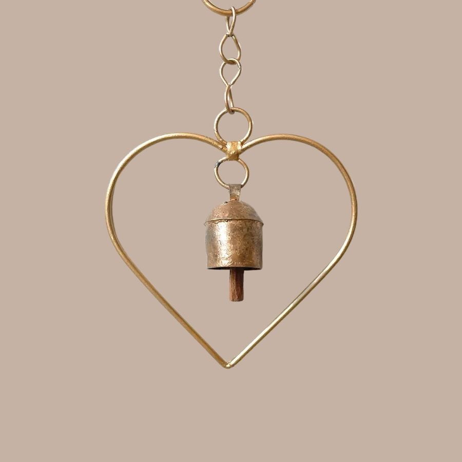 Mini Heart Wind Chime