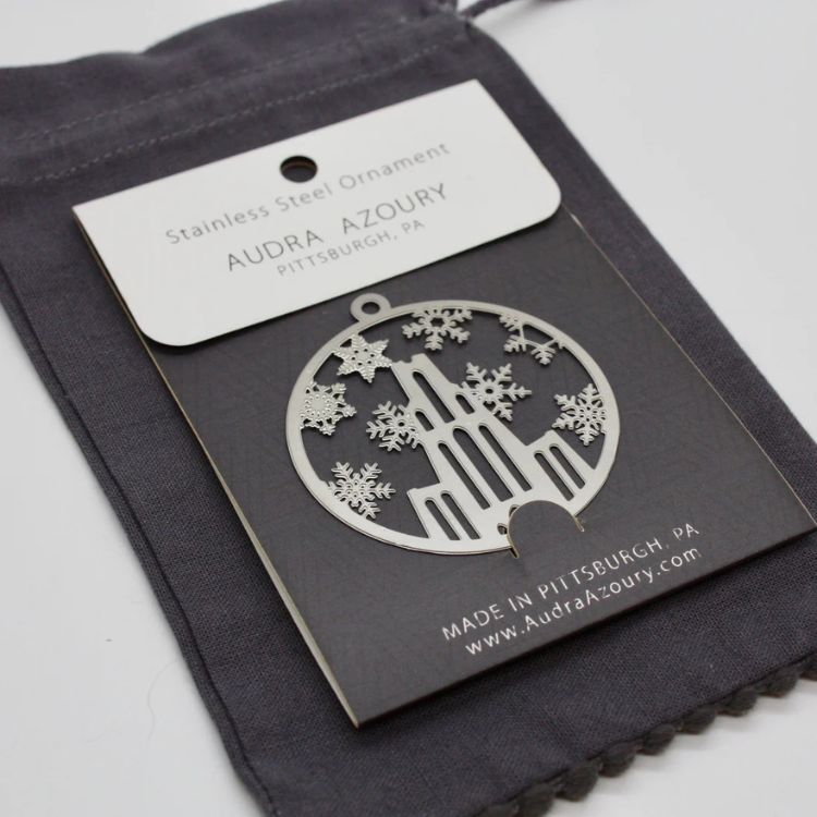 Audra Azoury Pittsburgh Ornaments