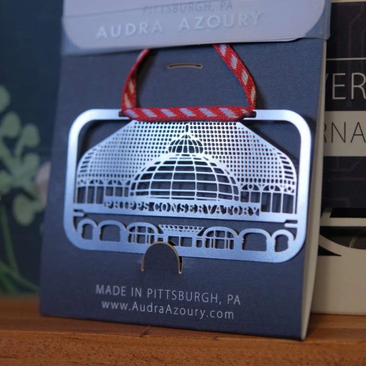 Audra Azoury Pittsburgh Ornaments