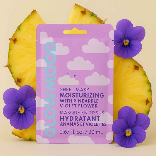 Moisturizing Sheet Mask with Pineapple & Violet Flower