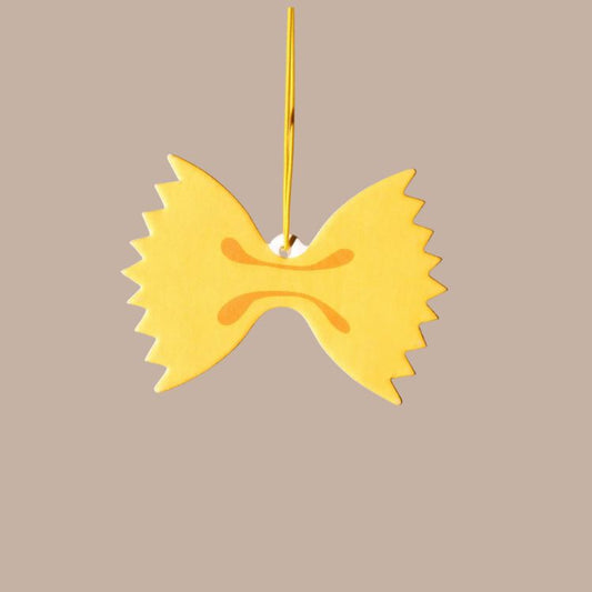 Farfalle Bowtie Pasta Air Freshener - Lemon Scent