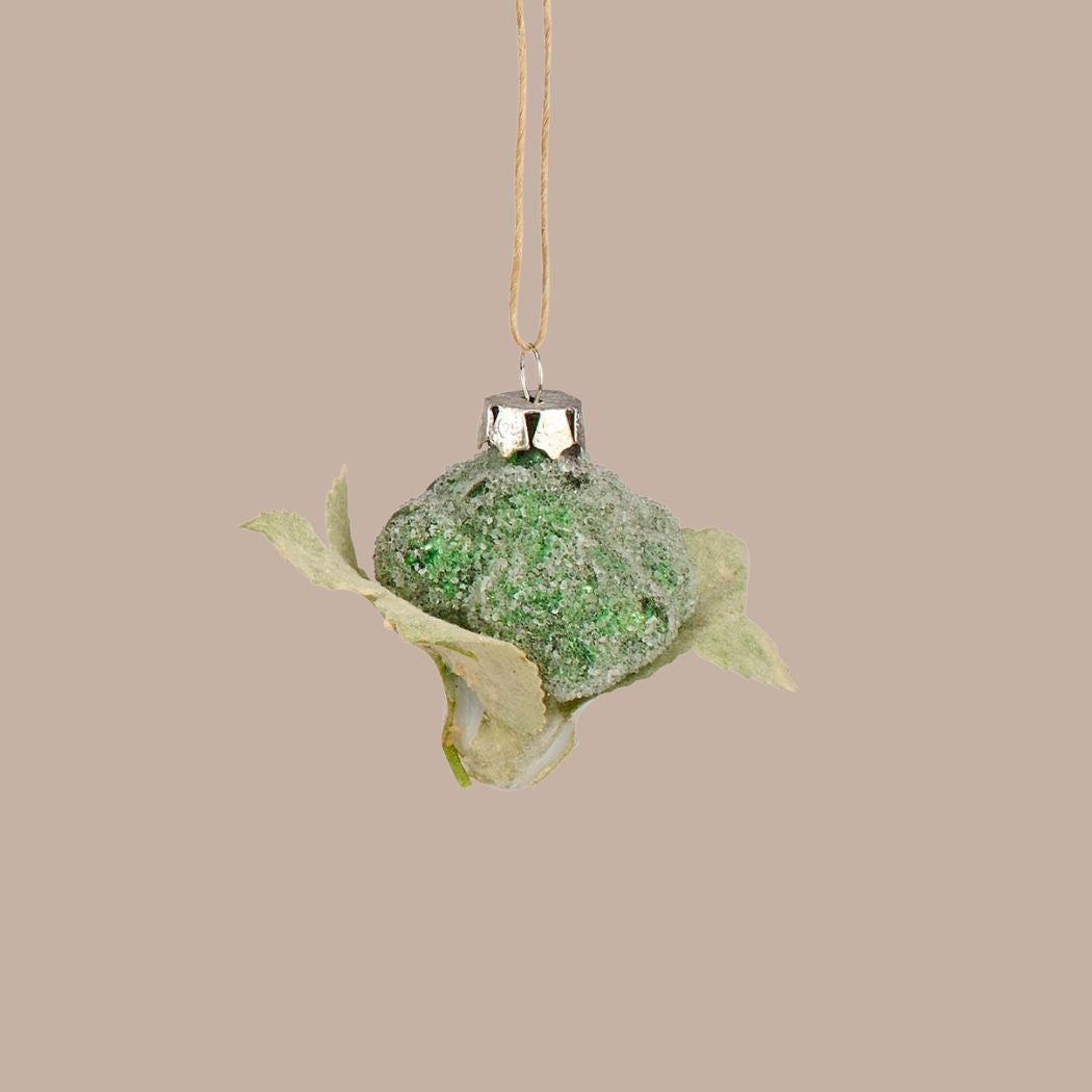 Glass Veggie Ornaments