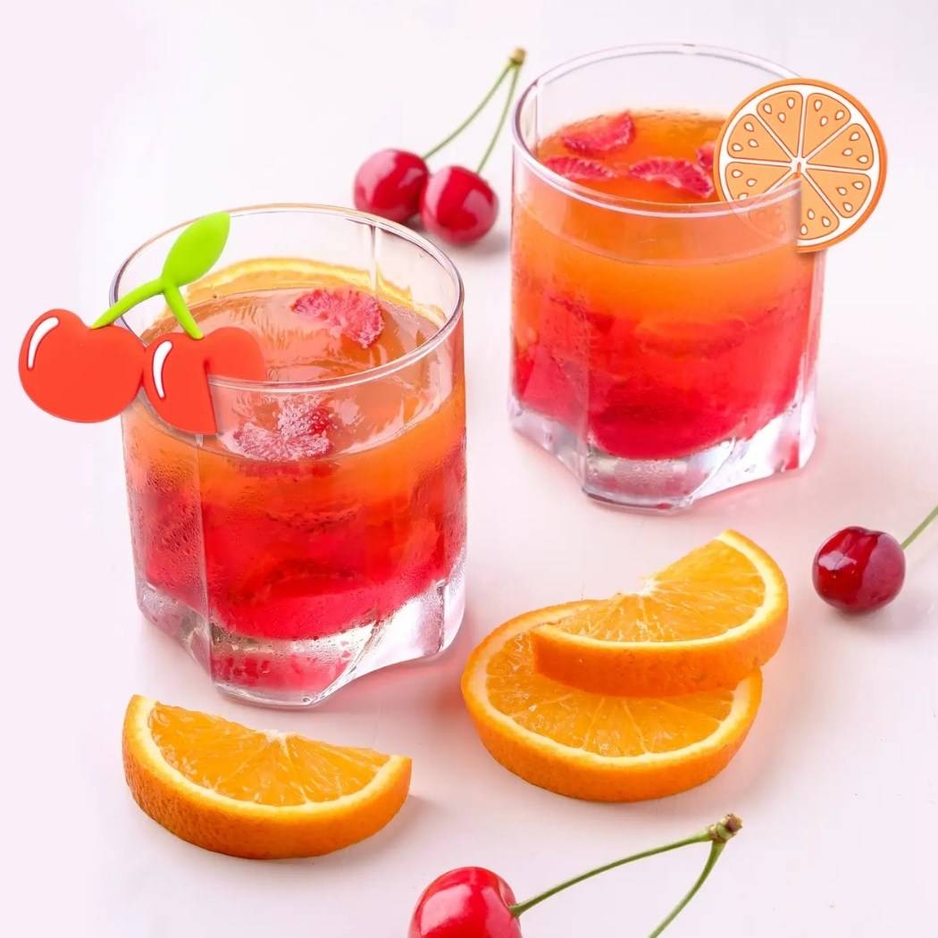 Fruit Garnish Drink Markers