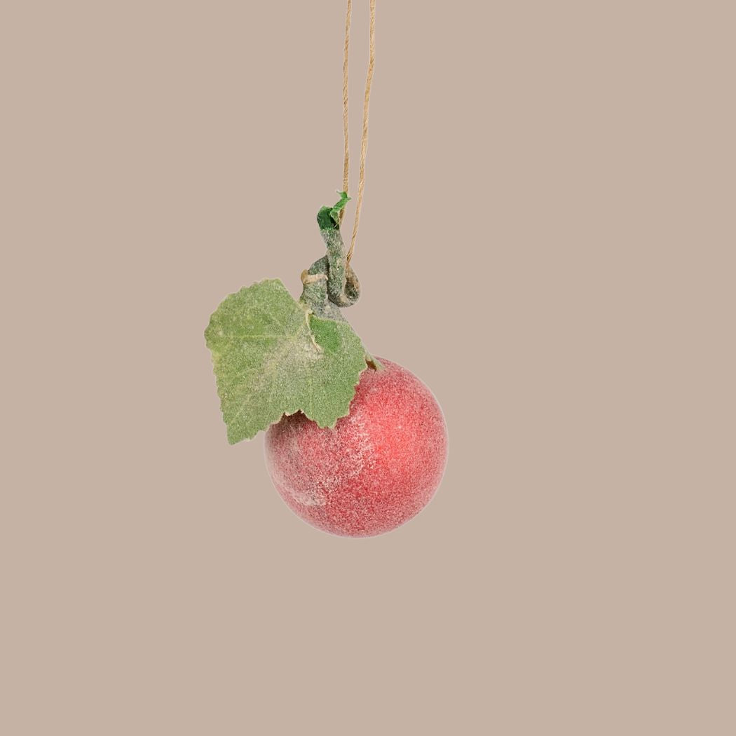Glass Veggie Ornaments