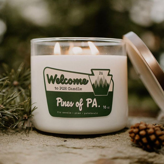 Pines of PA Candle-Box Builder Item-PGH Candle-KINSHIP GIFT