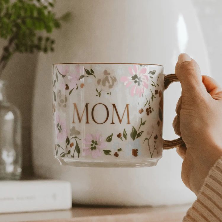 Floral Mom Coffee Mug