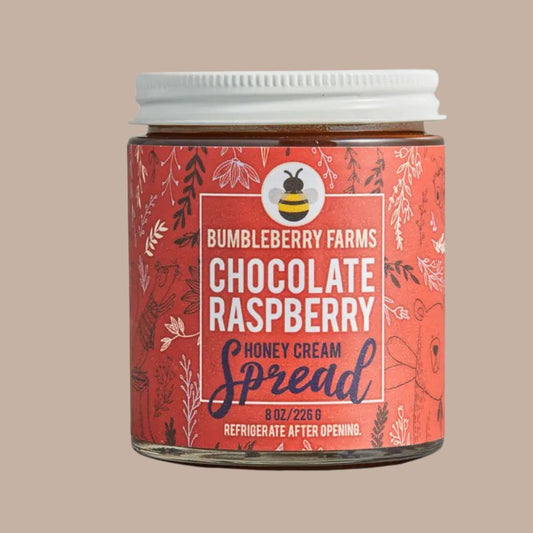 Honey Cream Spread - Chocolate Raspberry