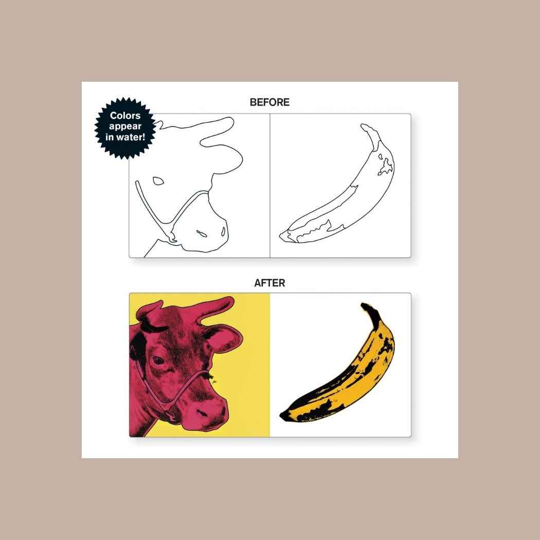 Andy Warhol Color Magic Bath Book