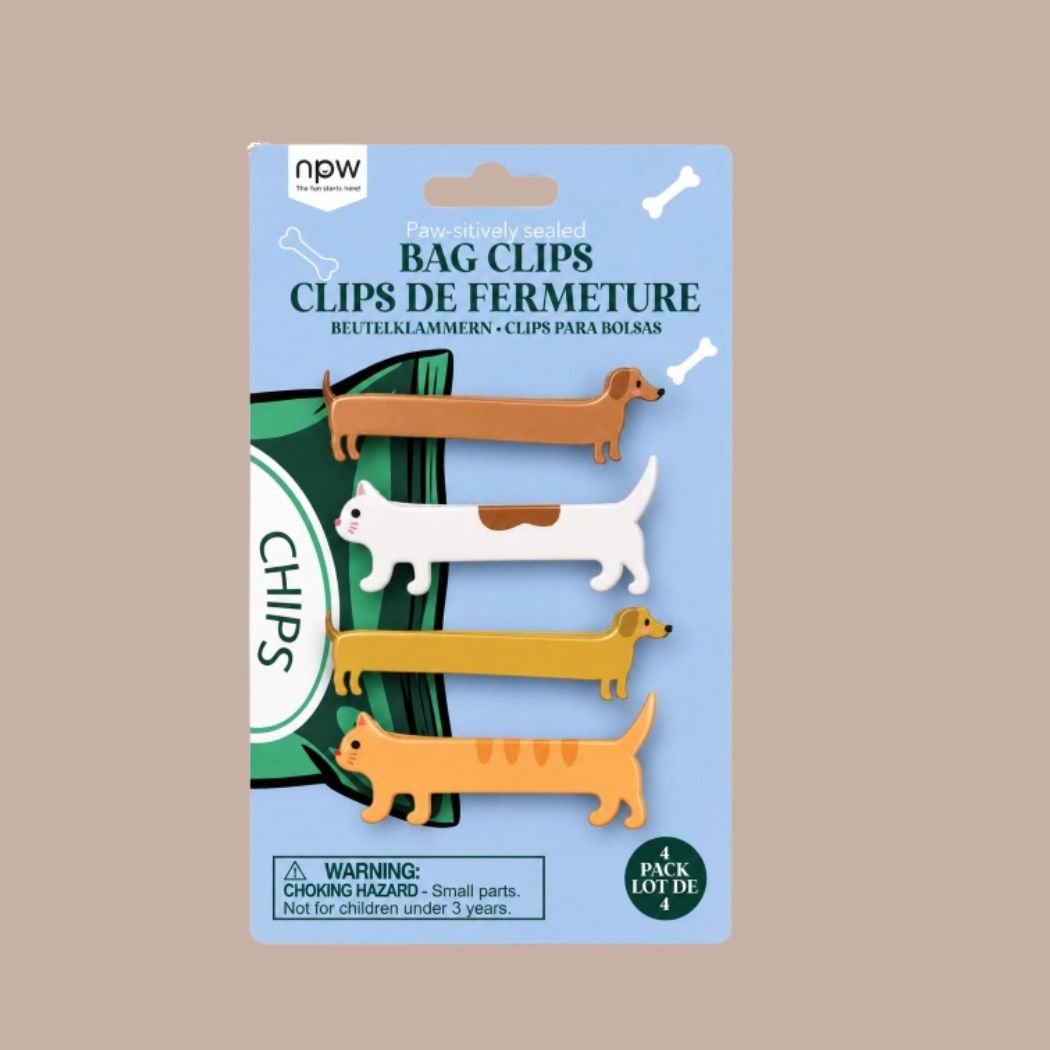Pawsitively Sealed Bag Clips