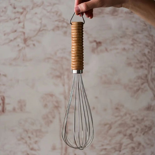 Whisk with Wooden Handle