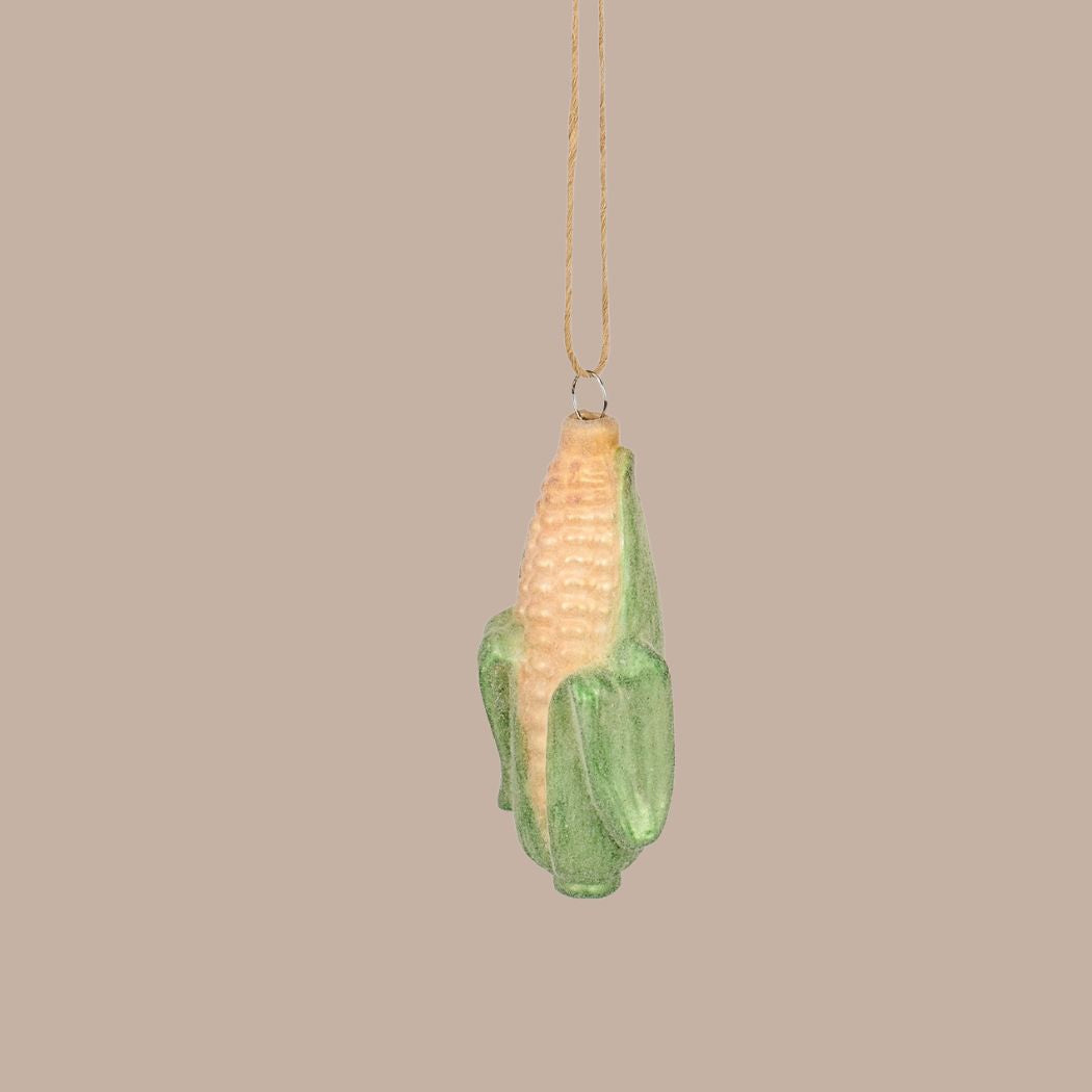 Glass Veggie Ornaments